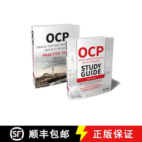 【3-4周达】Ocp Oracle Certified Professional Java Se 17 Developer Certification Kit: Exam 1z0-829 [9781119864646]