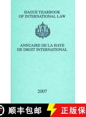 预订 Hague Yearbook of International Law / Annuaire de la Haye de Droit International, Vol. 20 (2007) [9789004171084]