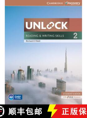 【2-3周达】Unlock Level 2 Reading and Writing Skills Student's Book and Online Workbook: - Unlock Lev... [9781107614000]