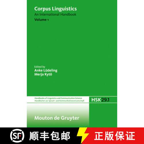 【3-4周达】精装 Corpus Linguistics, Volume 1, Handbücher zur Sprach- und Kommunikationswissenschaft ... [9783110180435]