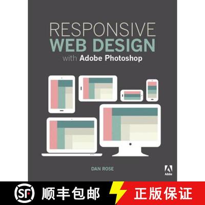 【3-4周达】Responsive Web Design with Adobe Photoshop [9780134035635]