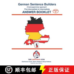 intermediate Builders BOOKLET German ANSWER 3周达 9783949651328 Sentence Intermediate Pre
