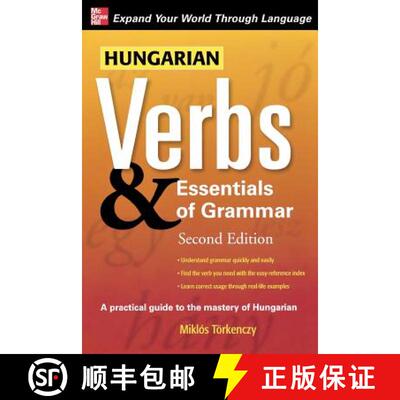 【3-4周达】Hungarian Verbs & Essentials of Grammar 2E. [9780071498029]