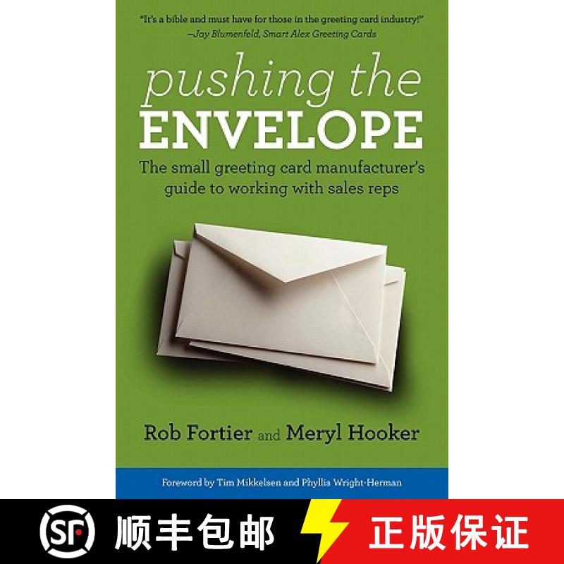 【2-3周达】Pushing the Envelope: The Small Greeting Card Manufacturer's Guide to Working with Sales Reps [9780578056975]