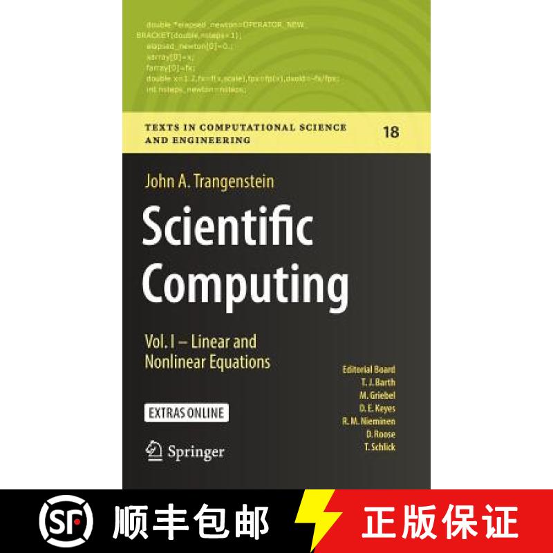 【2-3周达】Scientific Computing : Vol. I - Linear and Nonlinear Equations [9783319691046]