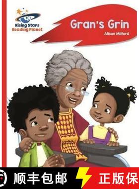 【3-4周达】Reading Planet - Gran's Grin - Red a: Rocket Phonics [9781471879968]