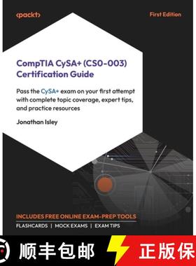 预订 CompTIA CySA+ (CS0-003) Certification Guide: Pass the CySA+ exam on your first attempt with comp... [9781835468920]