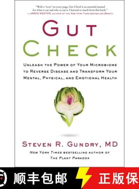 【3-4周达】Gut Check: Unleash the Power of Your Microbiome to Reverse Disease and Transform Your Ment... [9780062911773]