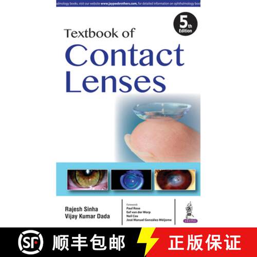 【3-4周达】Textbook of Contact Lenses [9789386150448]