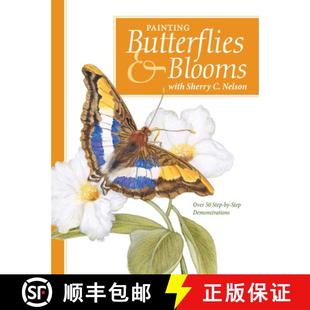 Painting 9781600613326 Butterflies Blooms and 预订