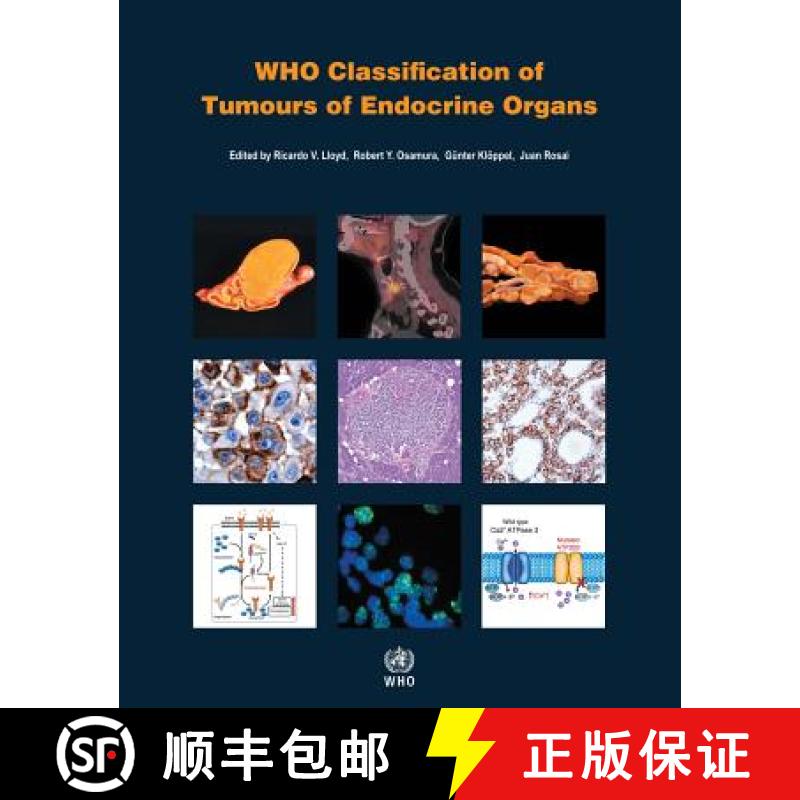 现货 世界卫生组织内分泌器官肿瘤分类 Who Classification of Tumours of Endocrine Organs [9789283244936]