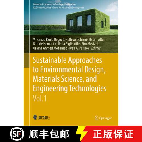 【3-4周达】精装 Sustainable Approaches to Environmental Design, Materials Science, and Engineering Te... [9783031760242]