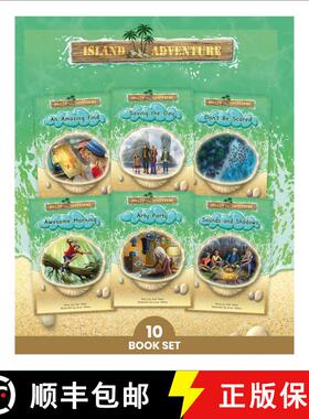 【3-4周达】Phonic Books Island Adventure: Decodable Books for Older Readers (Alternative Vowel Spelli... [9781783693177]