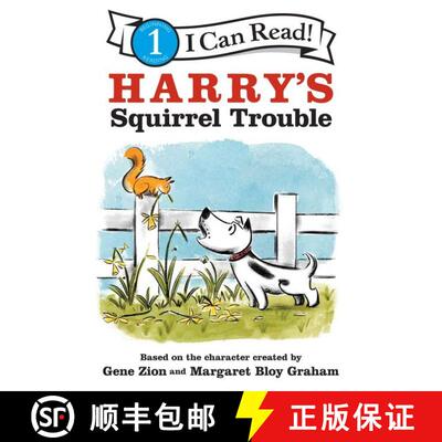 【3-4周达】HARRYS SQUIRREL TROUBLE PB [9780062747747]