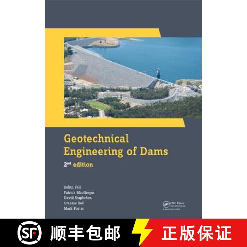 【3-4周达】GEOTECHNICAL ENGINEERING OF DAMS 2N [9781138000087]