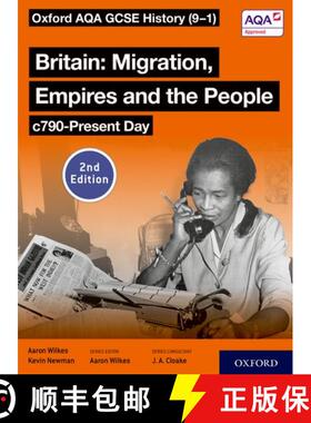 【3-4周达】Oxford AQA GCSE History (9-1): Britain: Migration, Empires and the People c790-Present Day... [9781382023078]