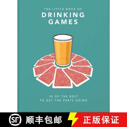 【3-4周达】精装 The Little Book of Drinking Games: 50 of the Best to Get the Party Going [9781911610724]