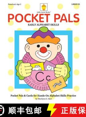 【3-4周达】Pocket Pals: Hands-on Alphabet Skills [9781937257255]