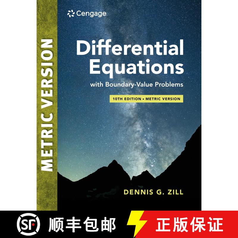 【3-4周达】Differential Equations with Boundary-Value Problems, International Metric Edition [9798214031958]