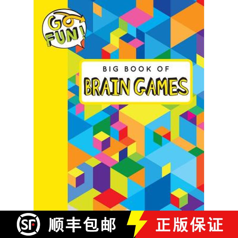 【3-4周达】Go Fun! Big Book of Brain Games: Volume 1 [9781449464882]