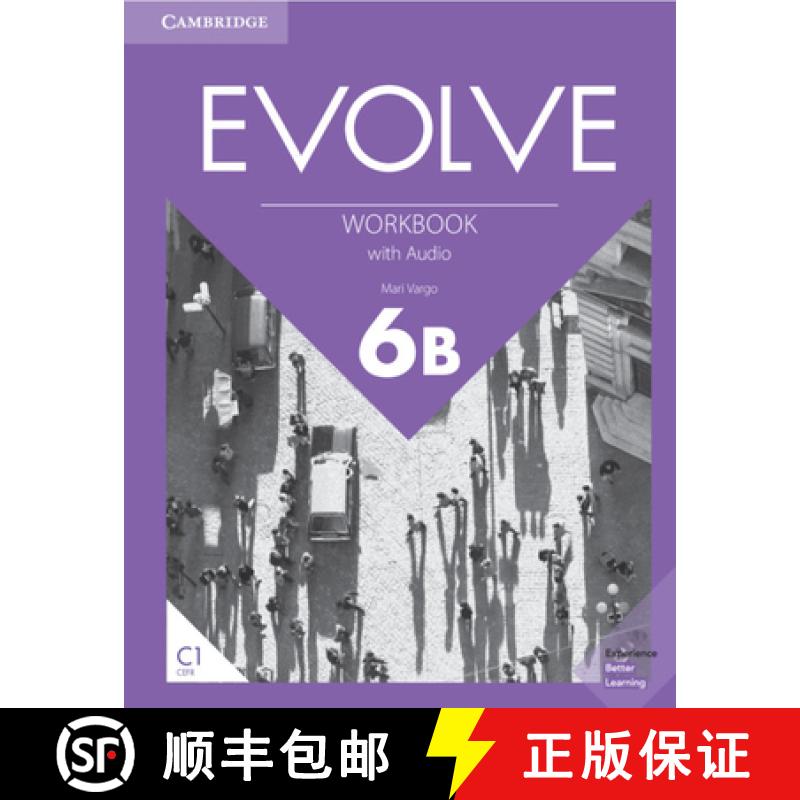 【3-4周达】Evolve Level 6b Workbook with Audio [9781108411967]