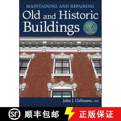 【3-4周达】精装 Maintaining and Repairing Old and Historic Buildings [With CDROM] [9780470767573]