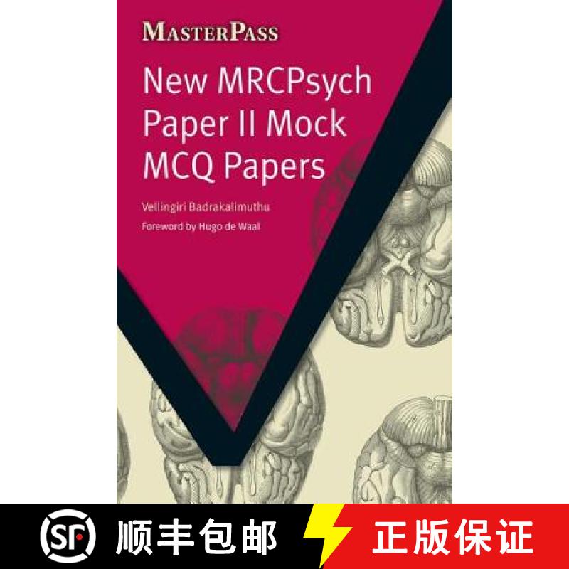 【3-4周达】New Mrcpsych Paper II Mock McQ Papers [9781846193958]