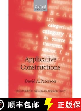 【3-4周达】Applicative Constructions [9780199270927]