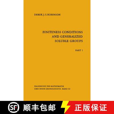 【3-4周达】Finiteness Conditions and Generalized Soluble Groups : Part 1 [9783642057137]