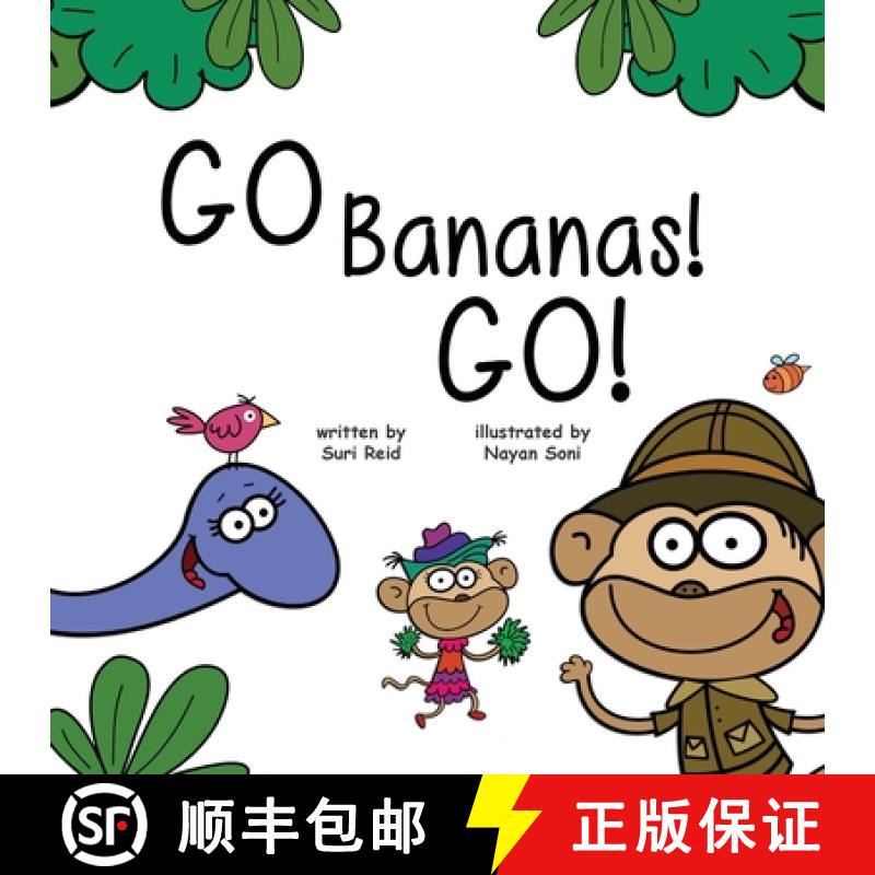 【3-4周达】Go Bananas! Go! [9781941434499]