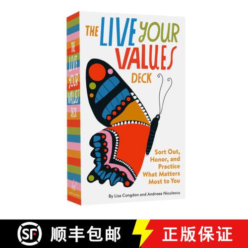 【3-4周达】The Live Your Values Deck: Sort Out, Honor, and Practice What Matters Most to You [9781797206127]