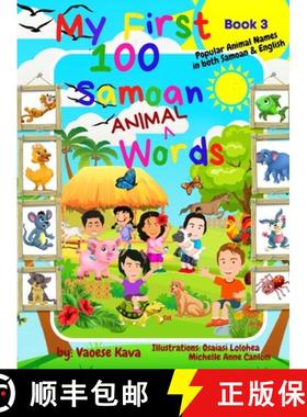 预订 My First 100 Samoan Animal Words - Book 3 [9780645162264]