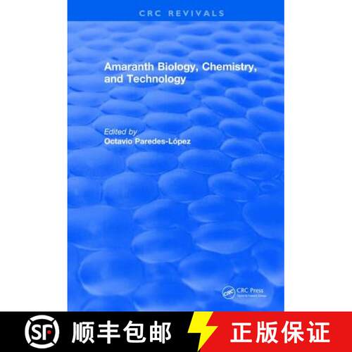 【3-4周达】精装 Amaranth Biology, Chemistry, and Technology [9781315890500]