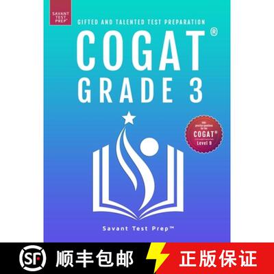 【3-4周达】COGAT Grade 3 Test Prep [9781733113267]