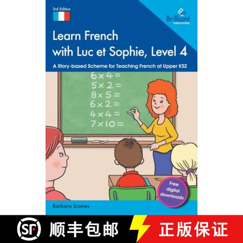 【3-4周达】Learn French with Luc et Sophie, Level 4: A Story-based Scheme for Teaching French at Uppe... [9781783173938]
