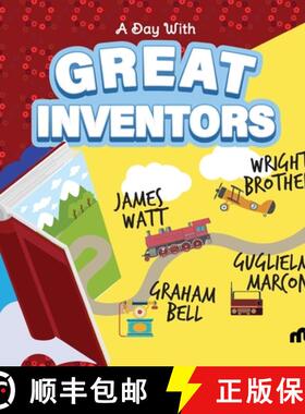 【3-4周达】A Day With Great Inventors: Alexander Graham Bell, Marconi, Wright Brothers and James Watt [9789355209344]