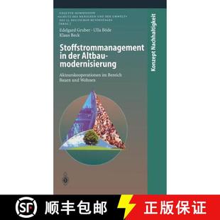 Akteurskooperationen Der Un... Stoffstrommanagement Bauen 4周达 9783540660514 Bereich Altbaumodernisierung