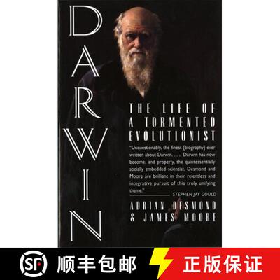 【3-4周达】Darwin – The Life of a Tormented Evolutionist [9780393311501]