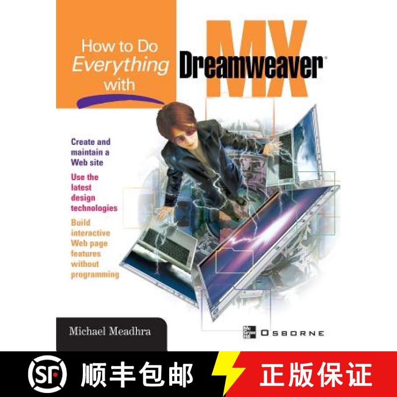 【3-4周达】How To Do Everything With Dreamweaver(R) MX [9780072224702]