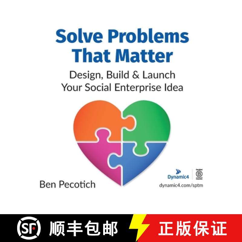 【3-4周达】Solve Problems That Matter: Design, Build & Launch Your Social Enterprise Idea [9780645226201]