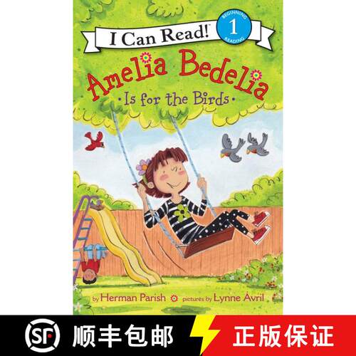 【3-4周达】精装 Amelia Bedelia Is for the Birds [9780062334251]