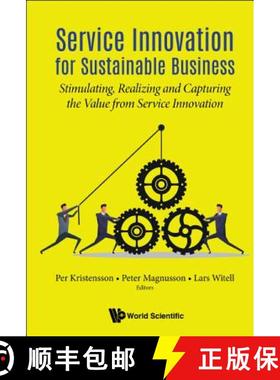 【3-4周达】Service Innovation for Sustainable Business: Stimulating, Realizing and Capturing the Valu... [9789813273375]