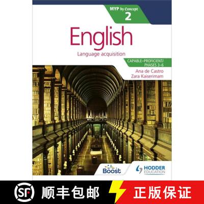 预订 English for the IB MYP 2 (Capable-Proficient/Phases 3-4; 5-6): By Concept: Hodder Education Group [9781471880612]