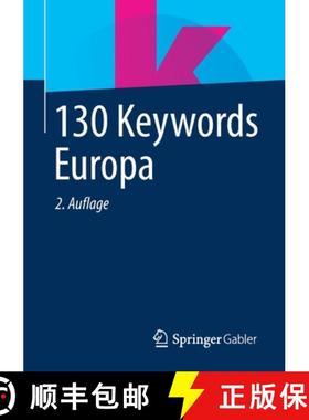 【3-4周达】130 Keywords Europa [9783658392956]