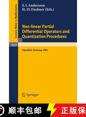 【3-4周达】Non-linear Partial Differential Operators and Quantization Procedures : Proceedings of a W... [9783540127109]