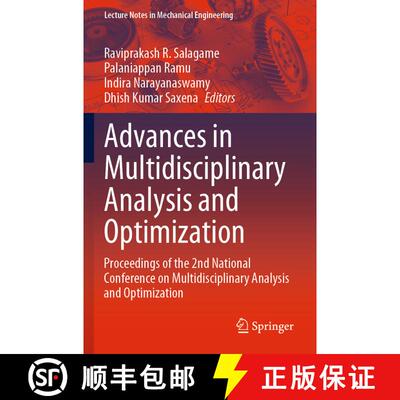 【3-4周达】Advances in Multidisciplinary Analysis and Optimization : Proceedings of the 2nd National ... [9789811554346]
