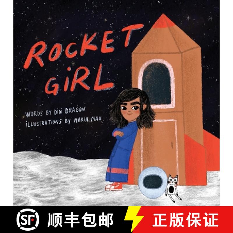 【3-4周达】Rocket Girl: A Space Book about Shooting for the Stars & Landing on the Moon! [9798985321302]