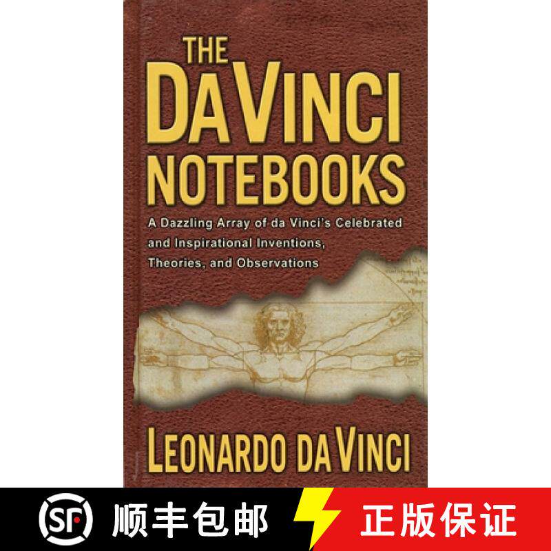 【3-4周达】The Da Vinci Notebooks: A Dazzling Array of Da Vinci's Celebrated and Inspirational Invent... [9781611450521]