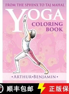 【3-4周达】Yoga Coloring Book: From The Sphinx to Taj Mahal [9781619495340]