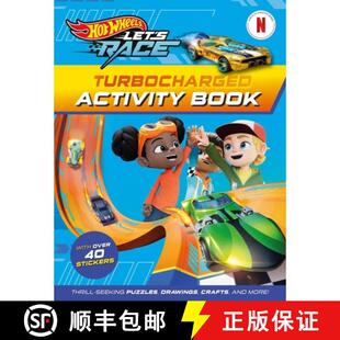 【3-4周达】Hot Wheels Let's Race: Turbocharged Activity Book [9781640365612]